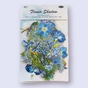 Stickere cu flori aesthetic – 100 buc