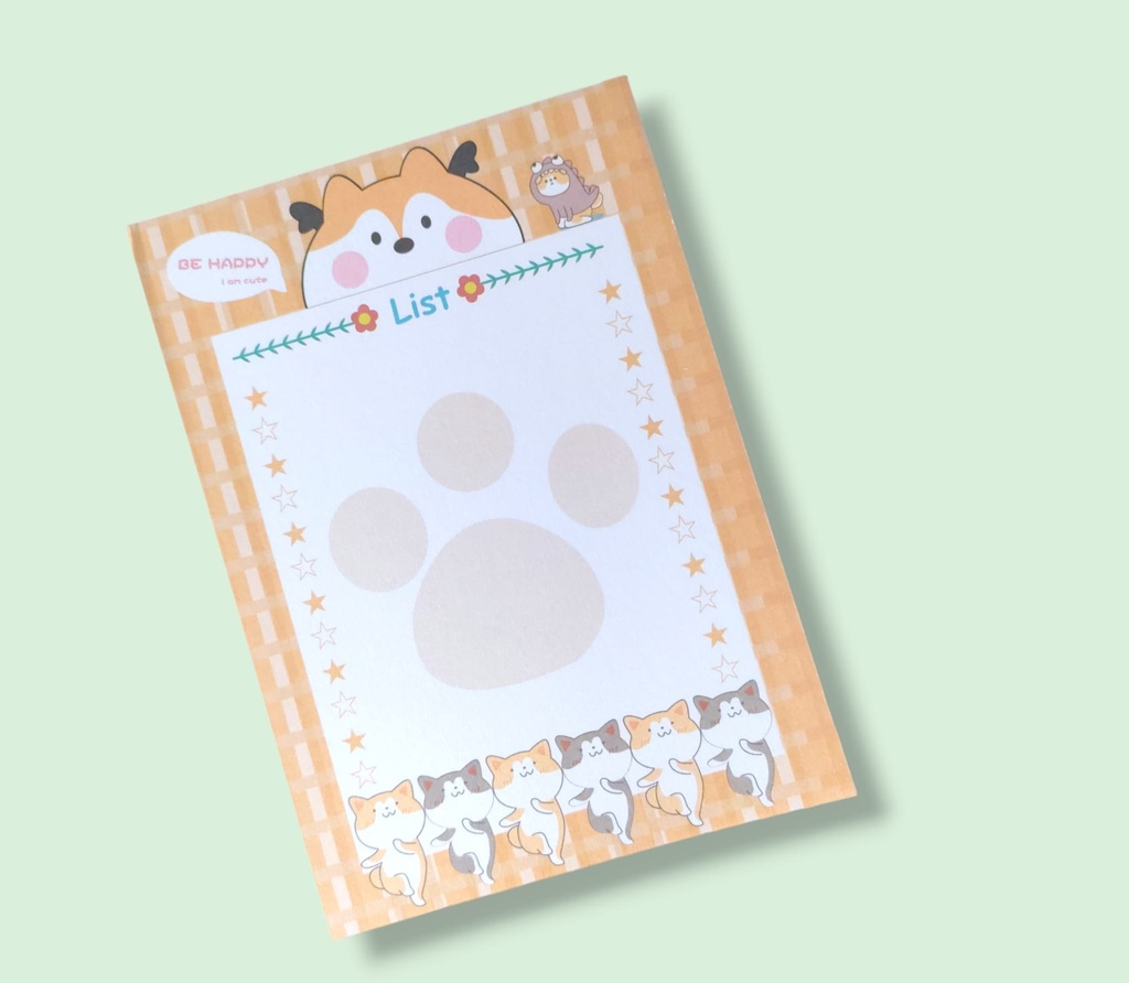 Cute Animal Memo Pad