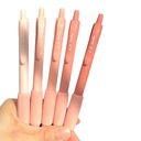 Set 5 pixuri cu gel kawaii roz piersică
